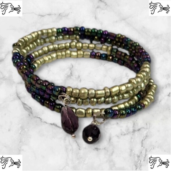 Upcycled Coffee Mug Candle Plant Holder Jewelry Tray, Sponge Soap Dish, Purple - Picture 4 of 4